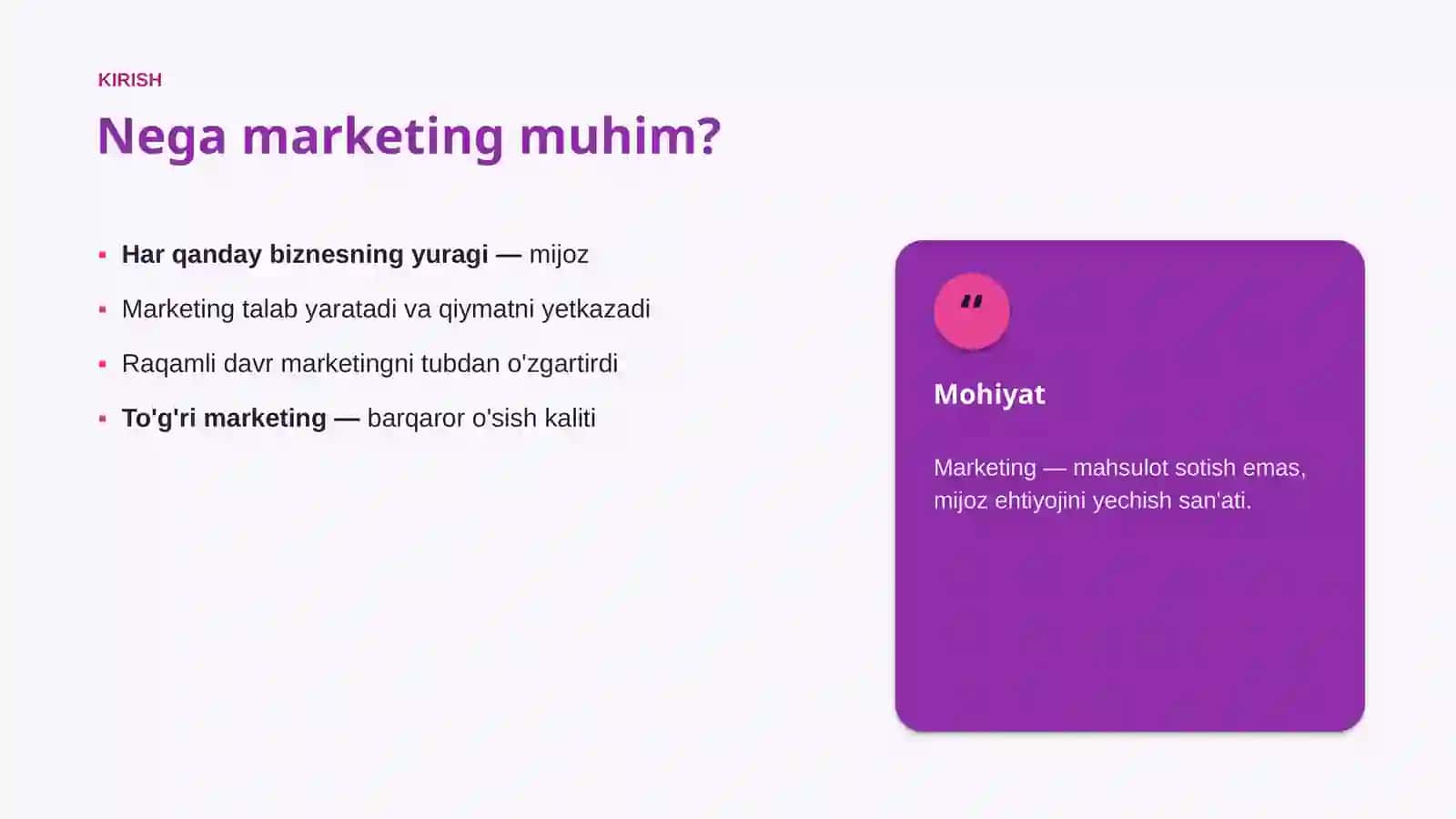 Marketing asoslari 3