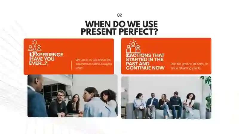 PRESENT PERFECT TENSE 3