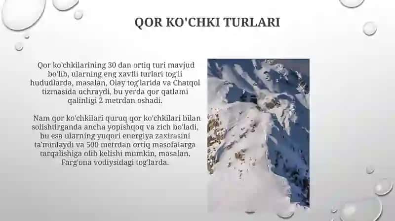 Qor ko'chkilari 3