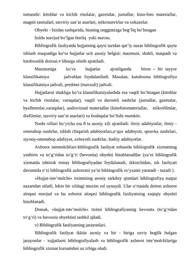 Kitobxonlik faoliyatining nazariy xususiyatlari 3