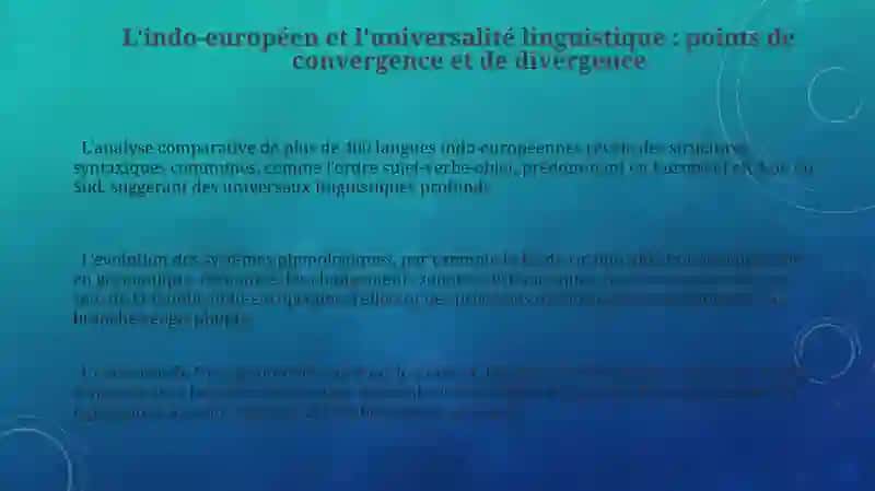 Linguistique indo-européenne et typologie 3