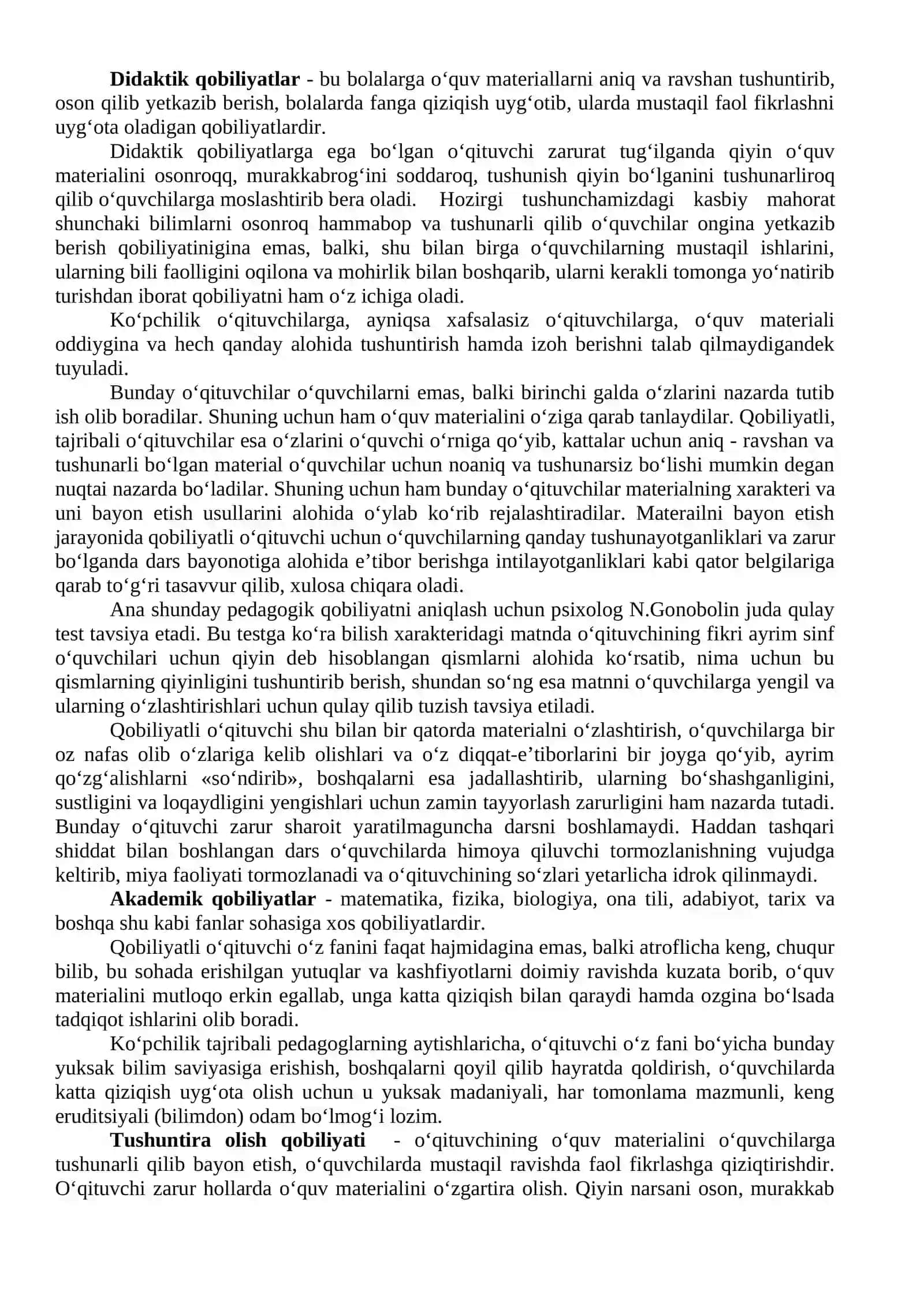 O‘qituvchi faoliyatida pedagogik va kommunikativ qobiliyat 3
