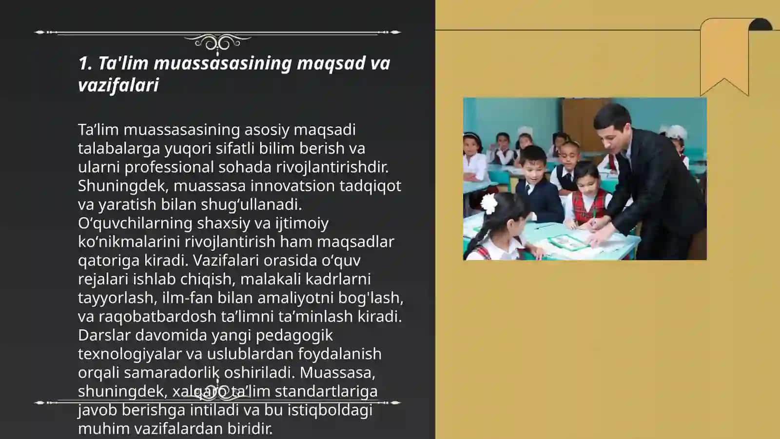 Taʼlim muassasasini boshqarish asoslari 3