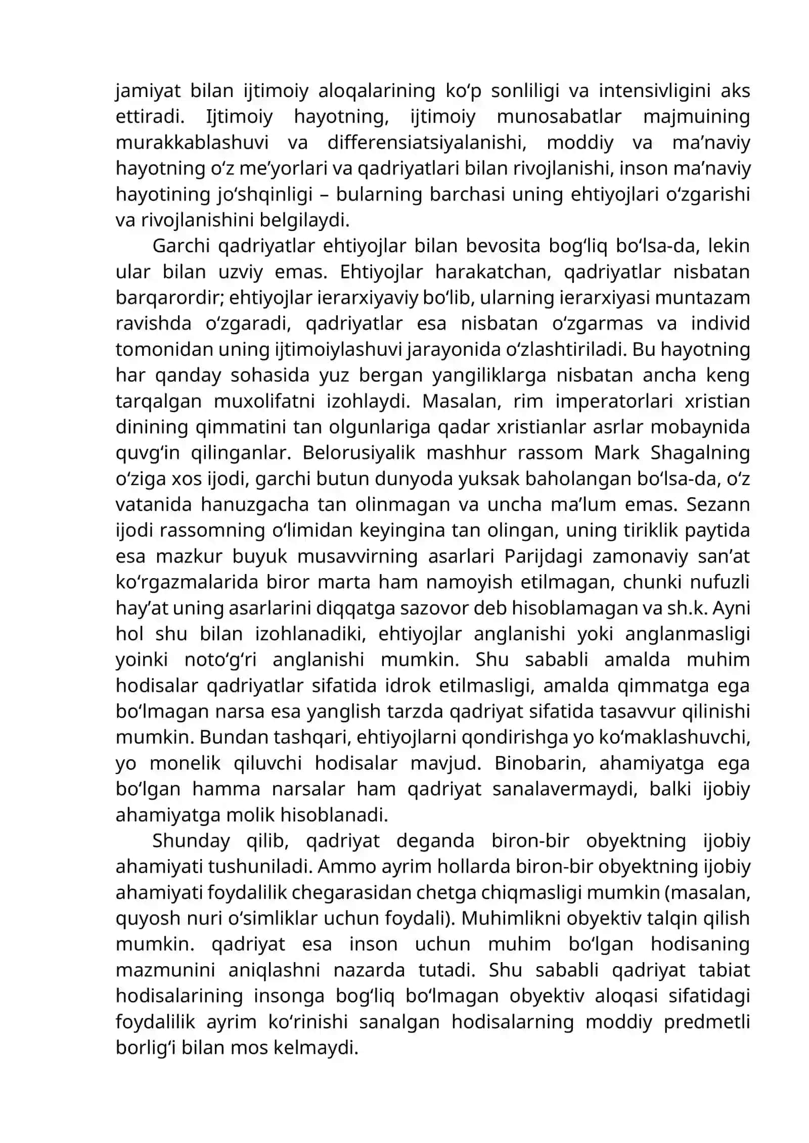 Qadriyatlar falsafasi (aksiologyia) 3