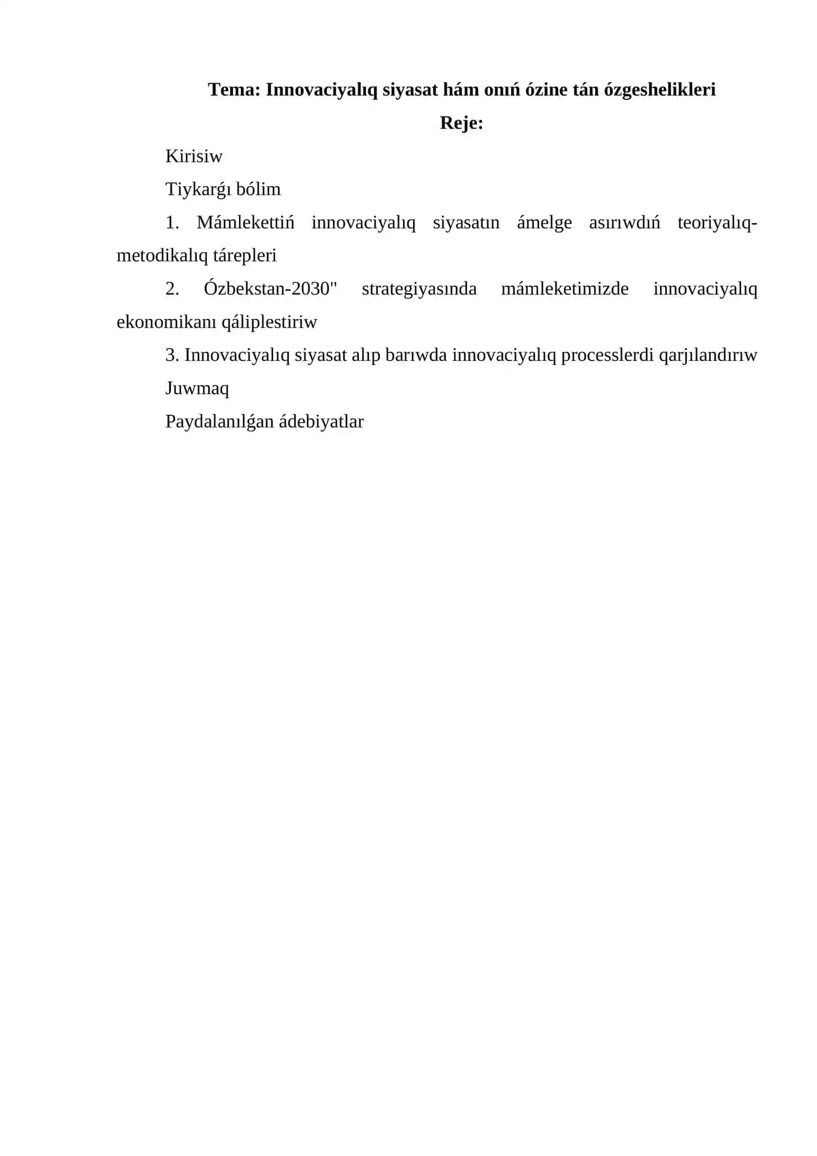 Innovatsion ekonomika páninen 3