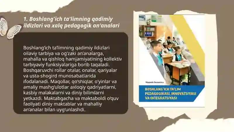 Boshlang'ich ta'lim pedagogikasi tarixi 3