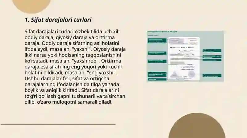 Lotin tilida sifat darajalari 3