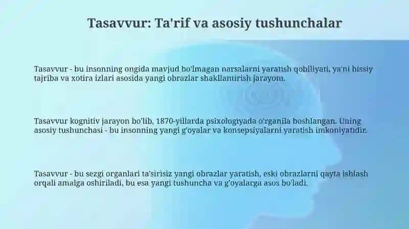 Tasavvur xaqida tushuncha 3