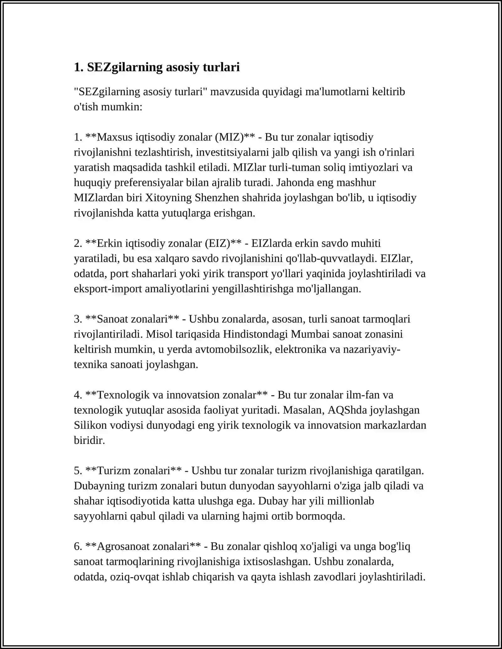 SEZGILARNING TURLARI VA TAVSIFI 3