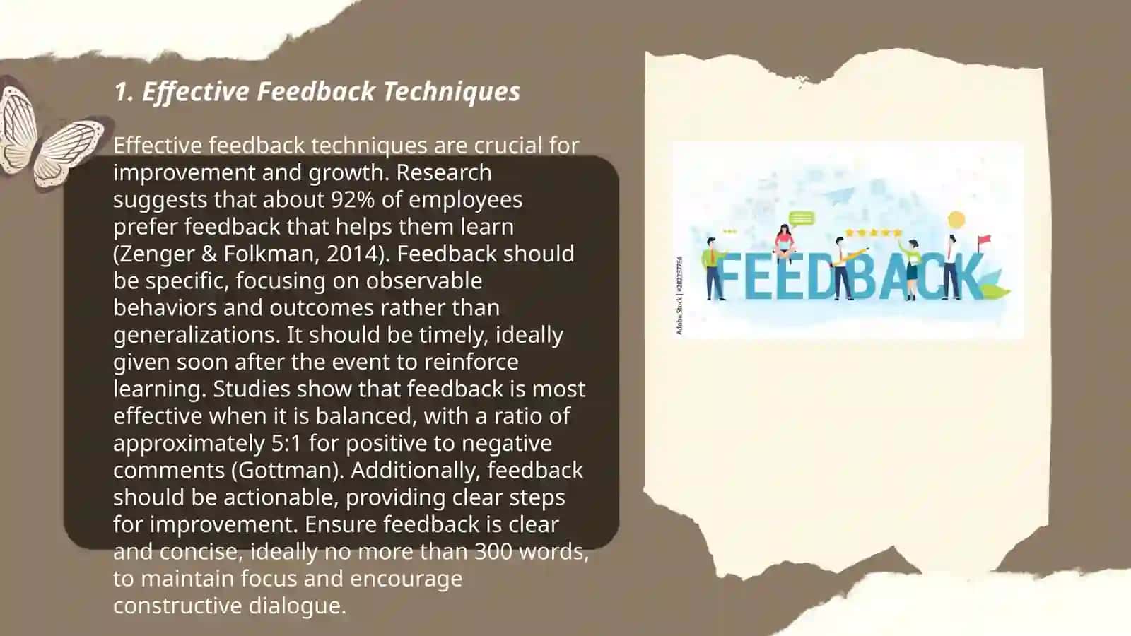 Giving feedback 3