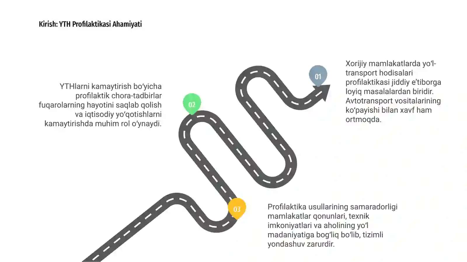 Xorijiy mamlakatlarda yõl--taransport xodisalari profilaktikasi 3