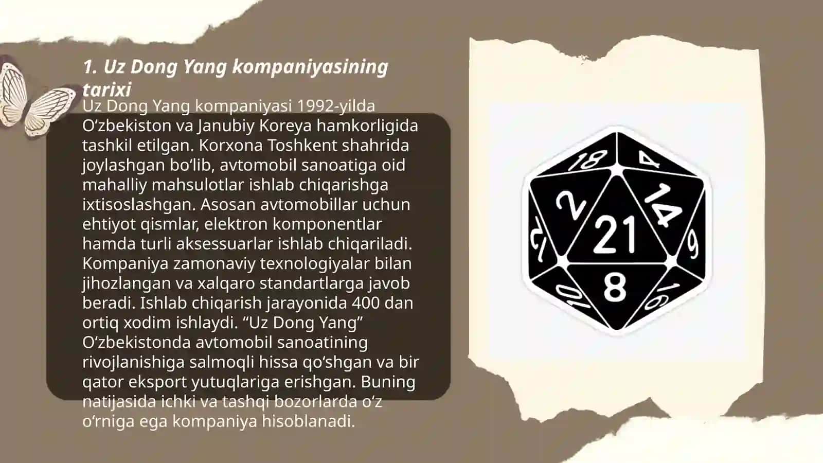 Uz Dong Yang kompaniyasining tarixi 3