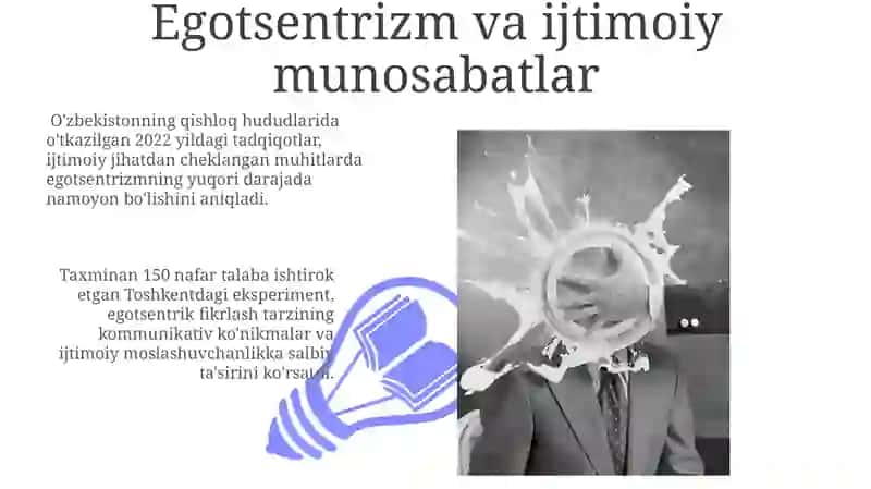 Egotsentrizm va ijtimoiy munosabatlar 3