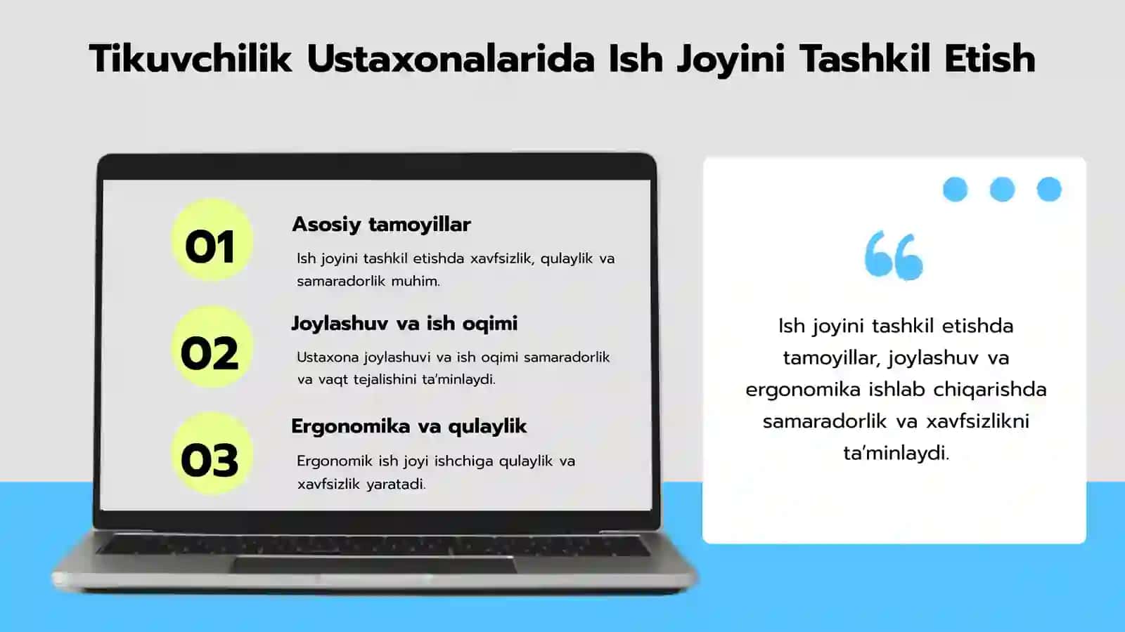 Tikuvchilik Ustaxonalarida Ish Joyini Tashkil Etish 3