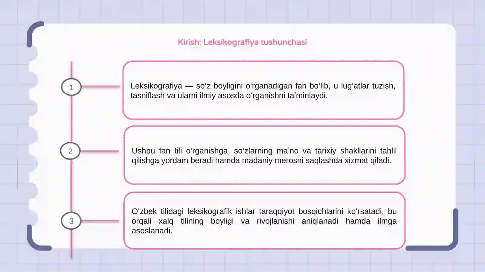 Oʻzbek tili leksikografiyasining taraqqiyot bosqichlari 3