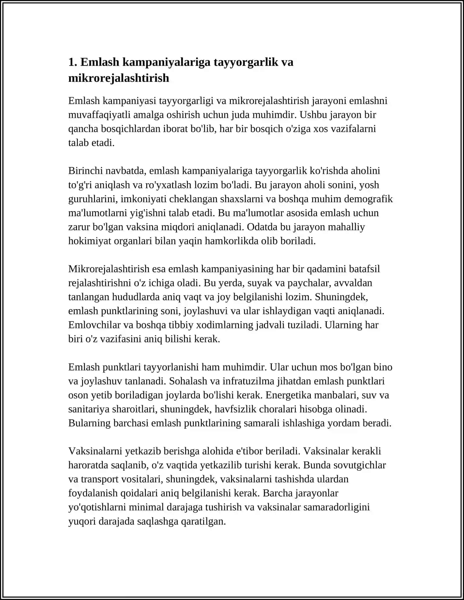 EMLASHNI OʻTKAZISHDA ISHTIROK ETISH 3