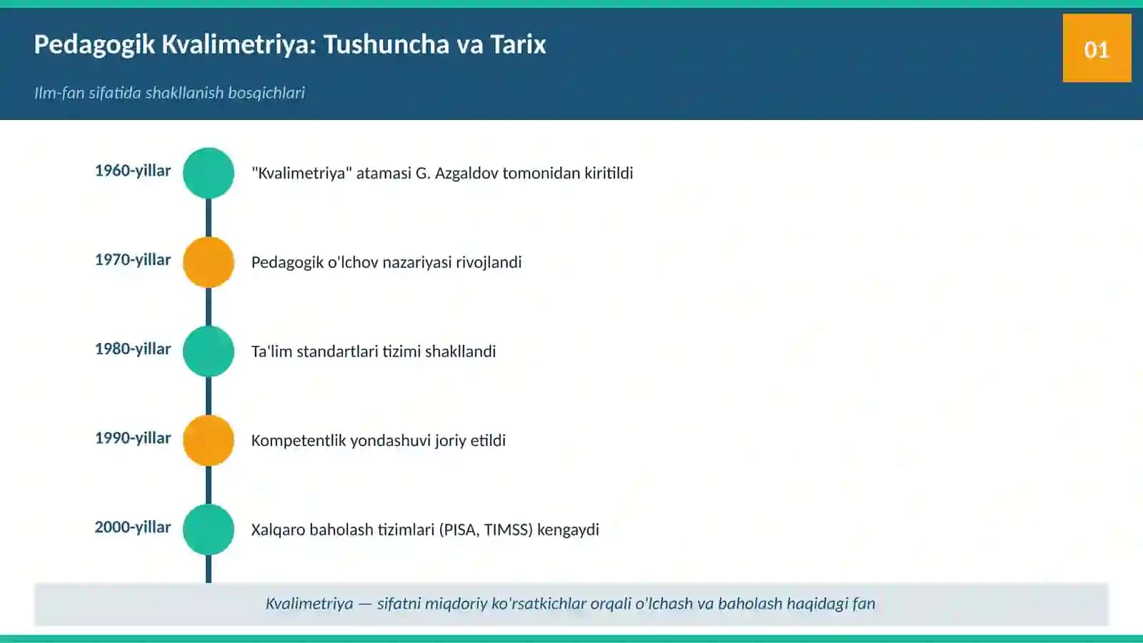 PEDAGOGIK KVALIMETRIYA 3
