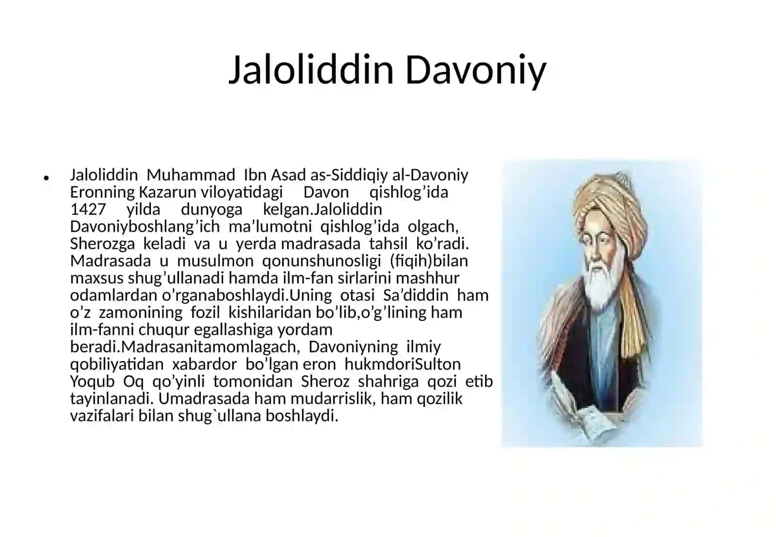 Jaloliddin Davoniyning axloqiy qarashlari 3