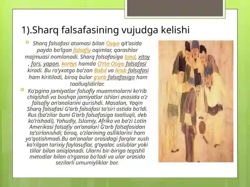 Sharq falsafasining mohiyati va Ijtimoiy taraqqiyotdagi roli 3