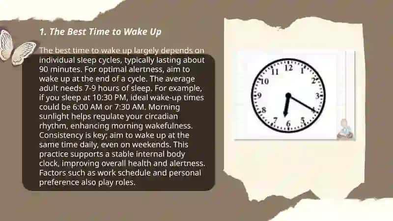 The Best Time to Wake Up 3