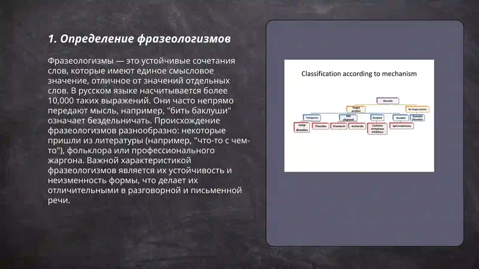 Классификация фразеологизмов 3