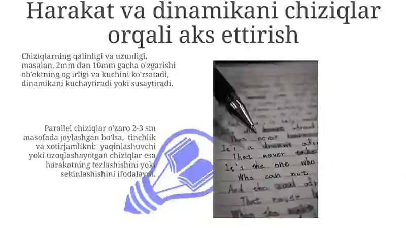 Chiziqcha bilan yozish 3