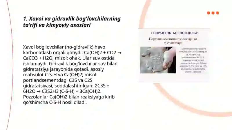 Xavoi bog'lovchilar va gidravlik 3