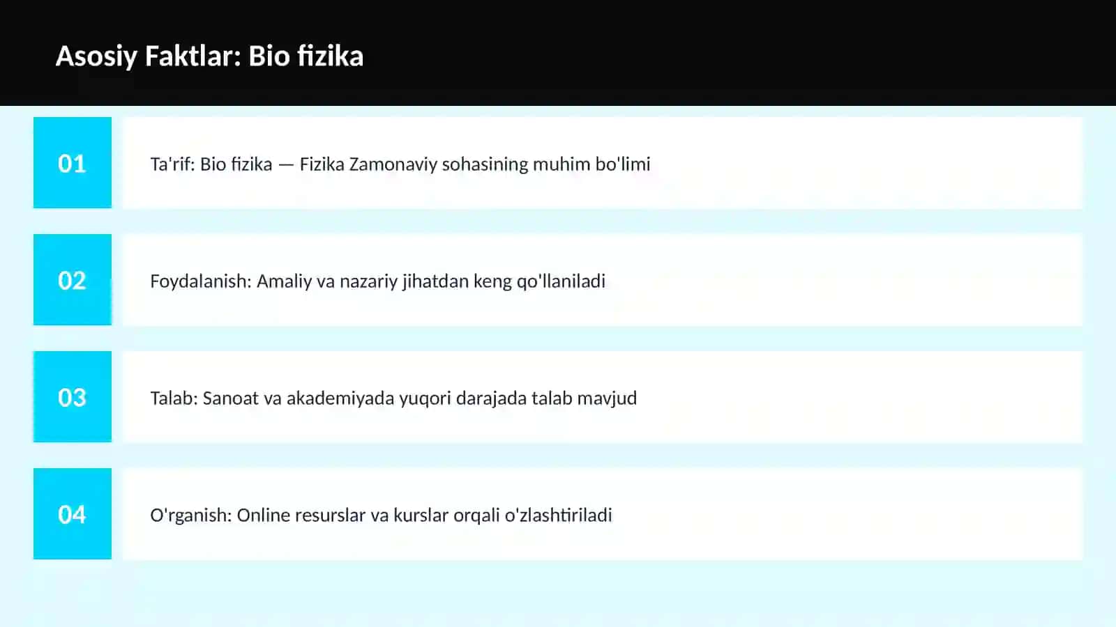 FAN | FIZIKA ZAMONAVIY 3