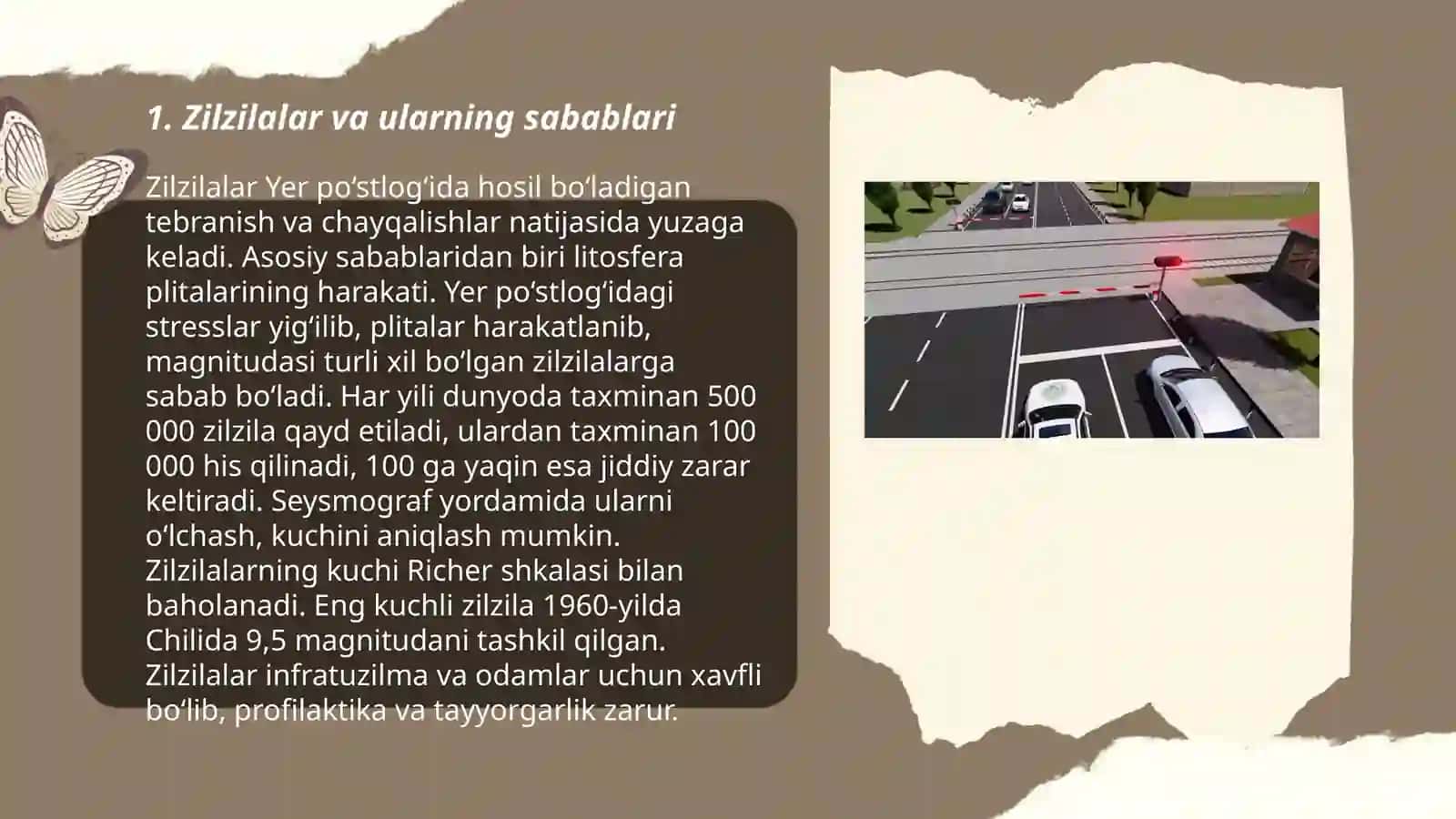 Zilzila va unda harakatlanish qoidalari 3