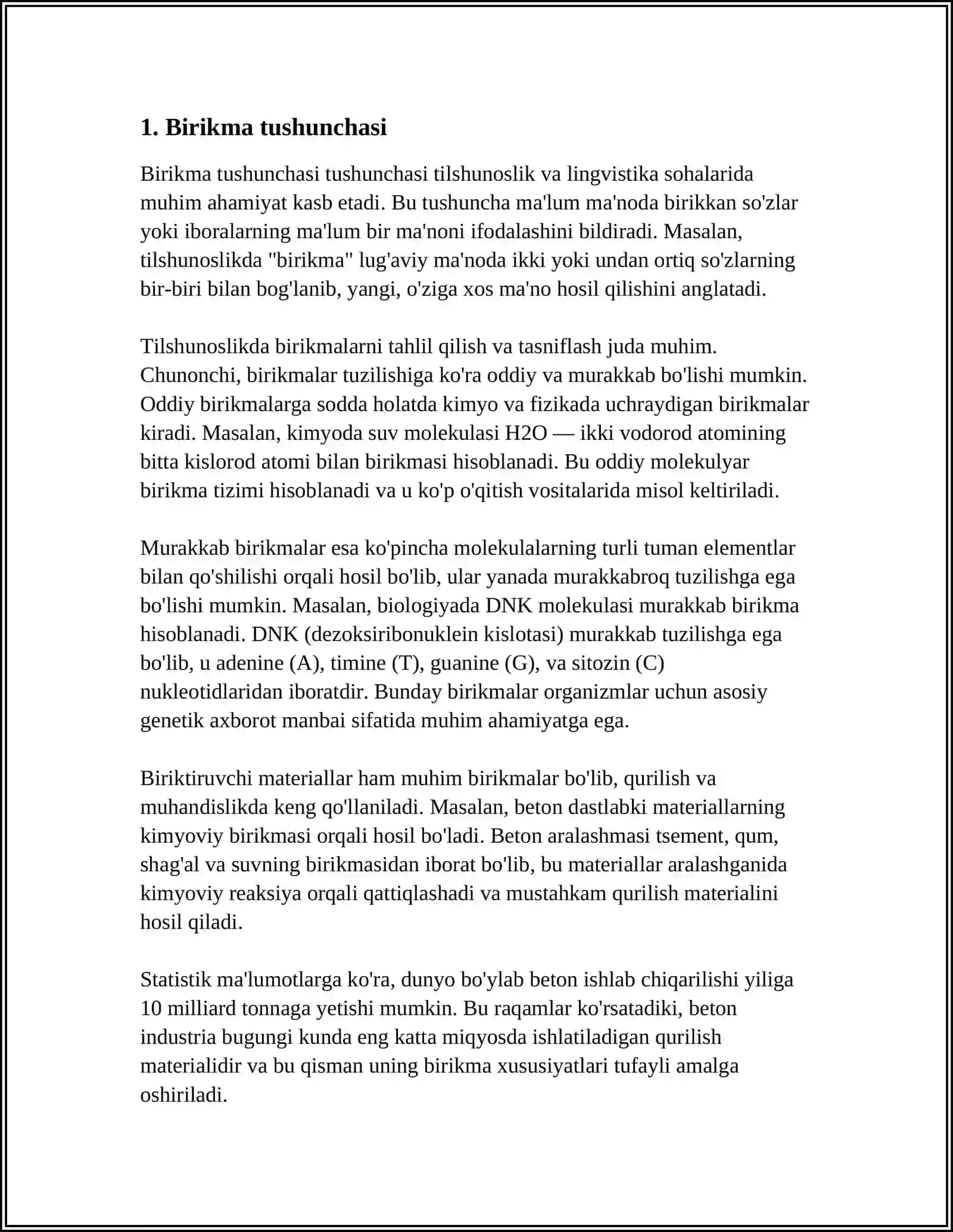 BIRIKMA VA BIRIKMA TURLARI 3