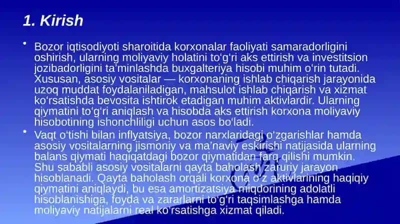 Buxgalteriyadan mustaqil ish prezintatsiya 3