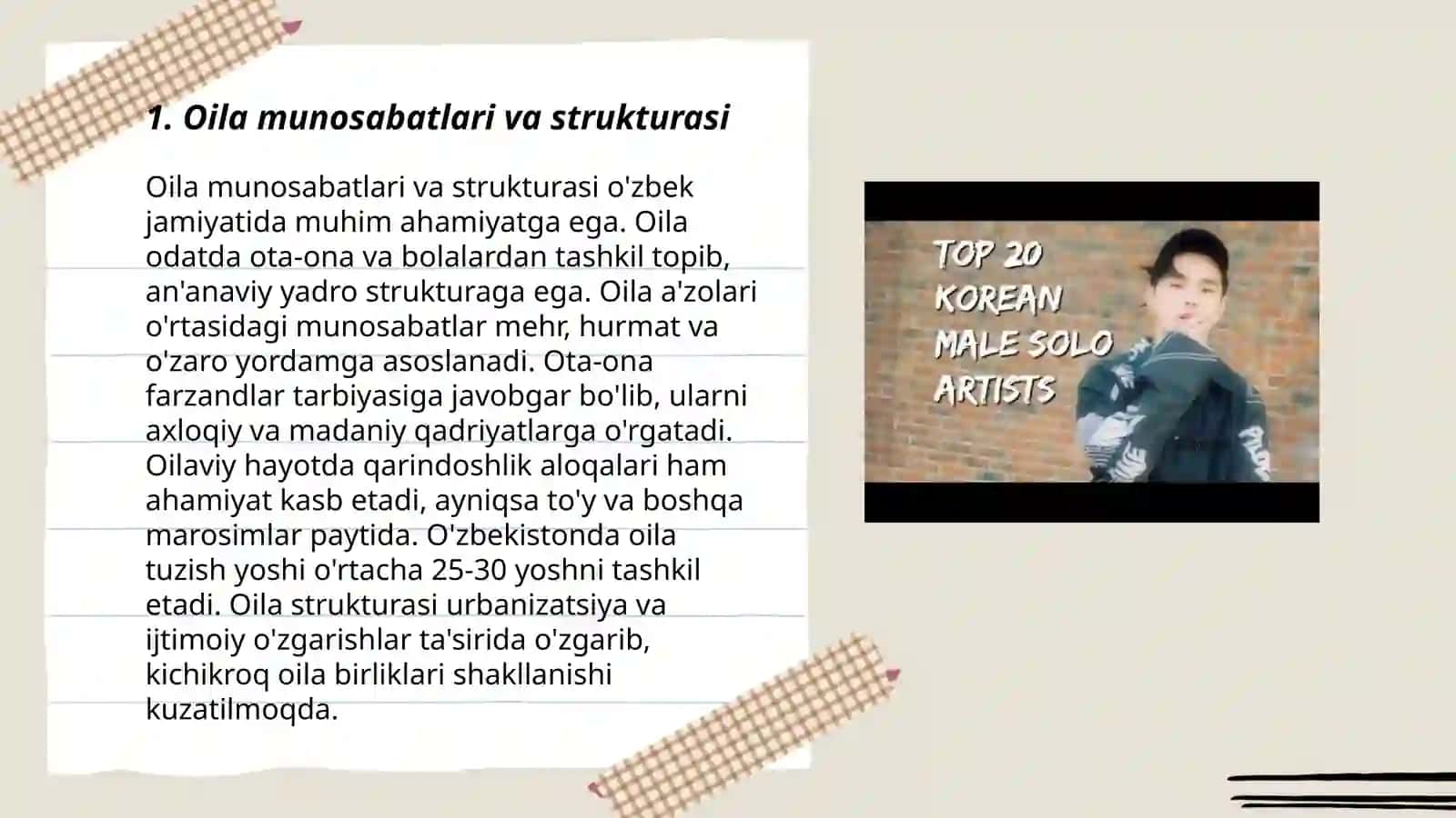 Oila munosabatlari va strukturasi 3