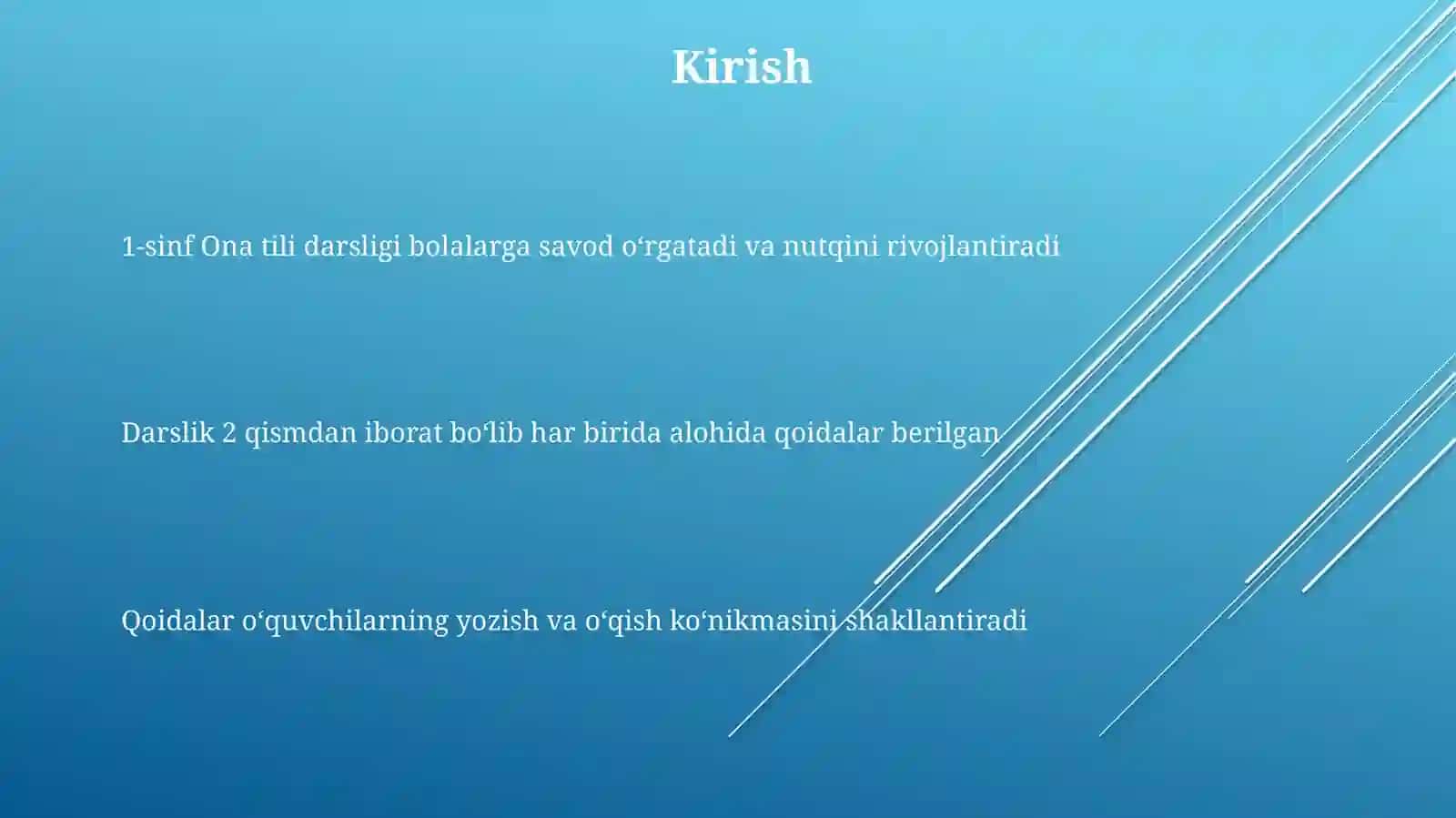 1-sinf 1-qism Ona tili darsligida 3