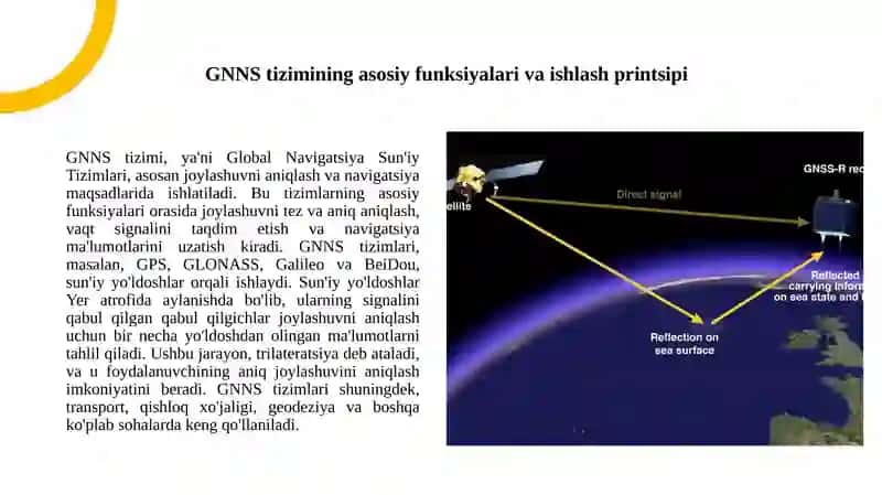 GNNS (GNSYT)lar haqida tushuncha 3
