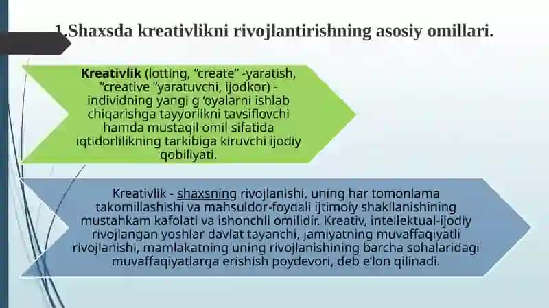 KREATIV FIKRLASH 3