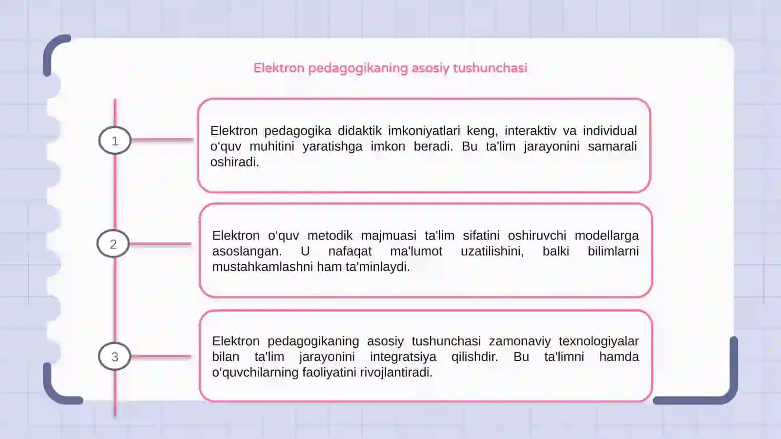 Elektron pedagogikaning didaktik imkoniyatlari 3