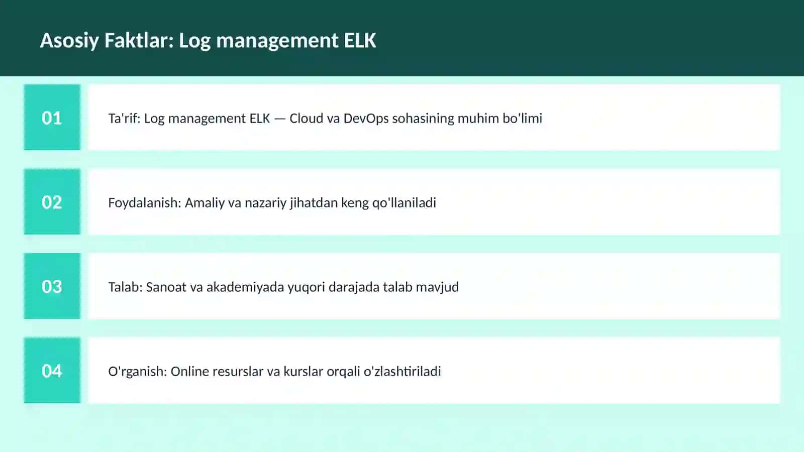 Log management ELK 3
