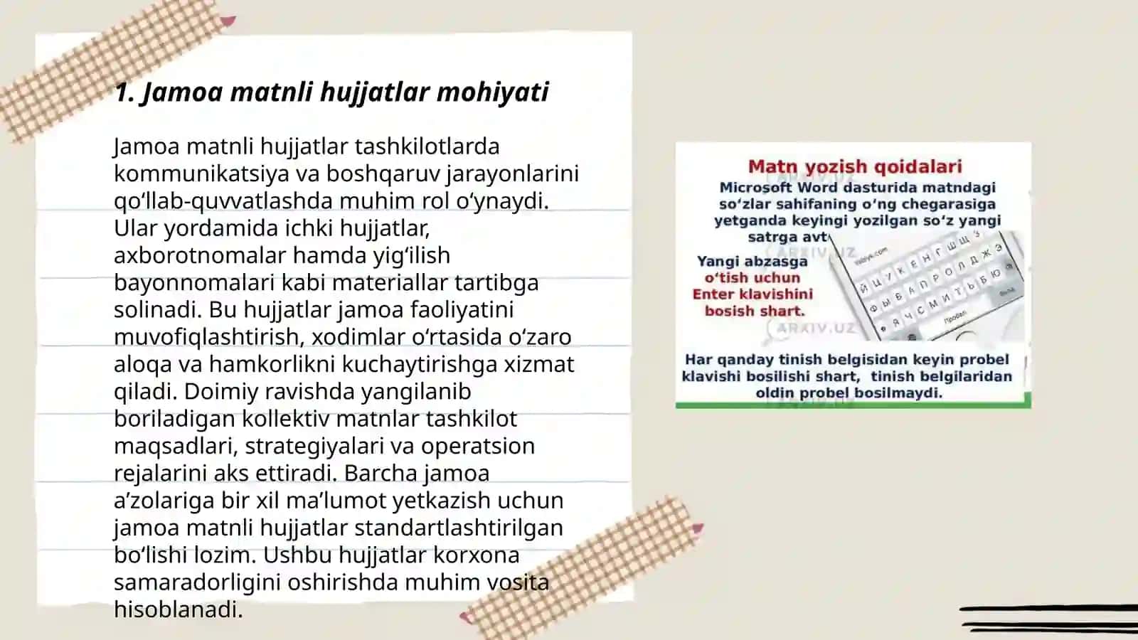 Jamoa matnli hujjatlar 3