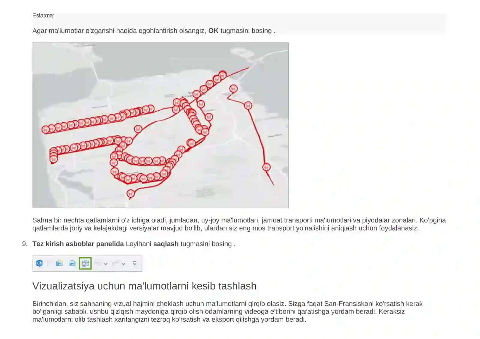 ArcGIS Pro 3.5 Sinov Qo'llanma 3