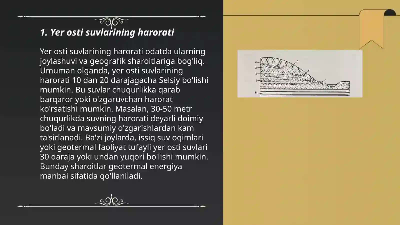 Yer osti suvlarini fizik xossa va xususiyatlari 3