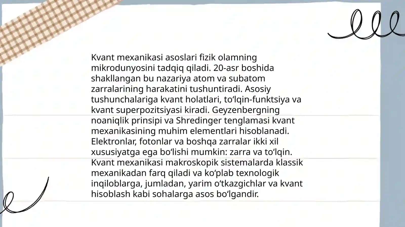 Kvant Mexanikasi Asoslari 3