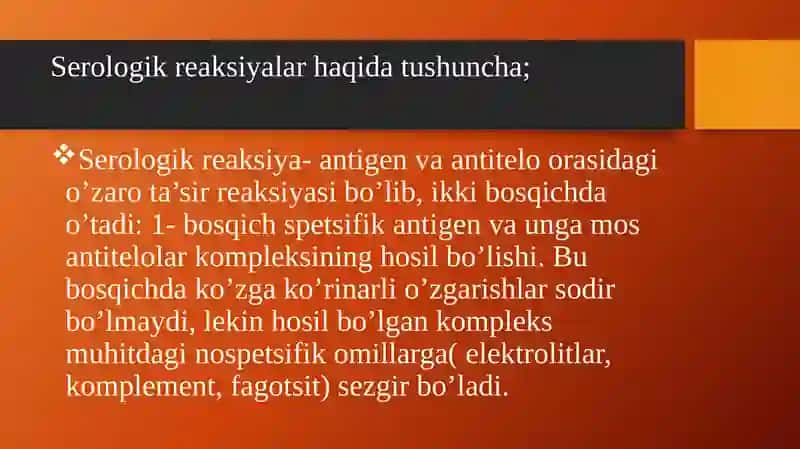 Serologik reaksiyalar 3