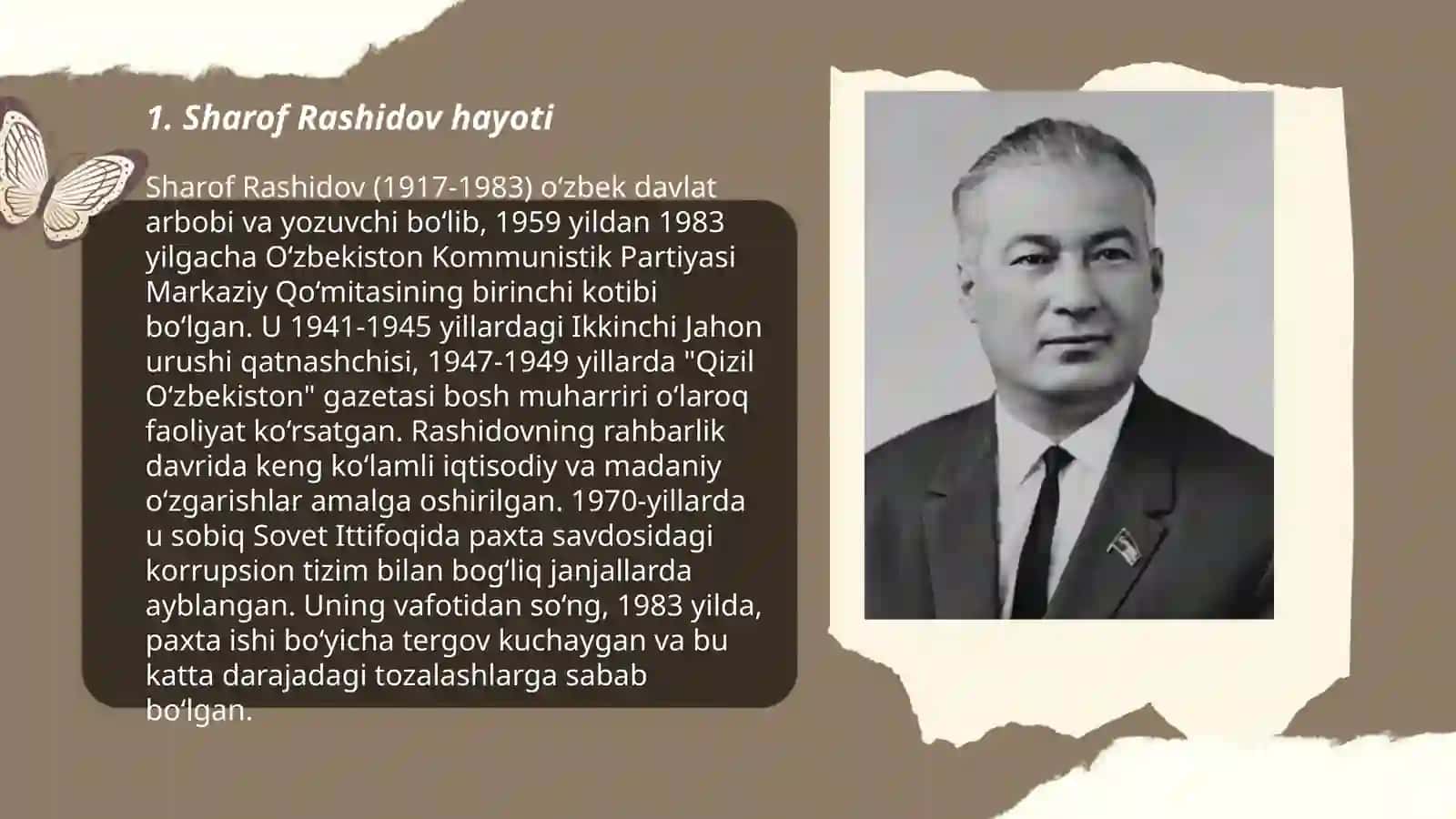 Sharof Rashidov 3