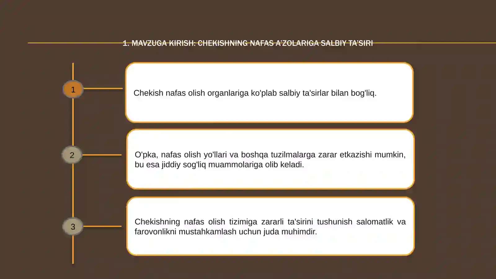 Chekishning nafasaʼzolariga salbiy taʼsiri 3