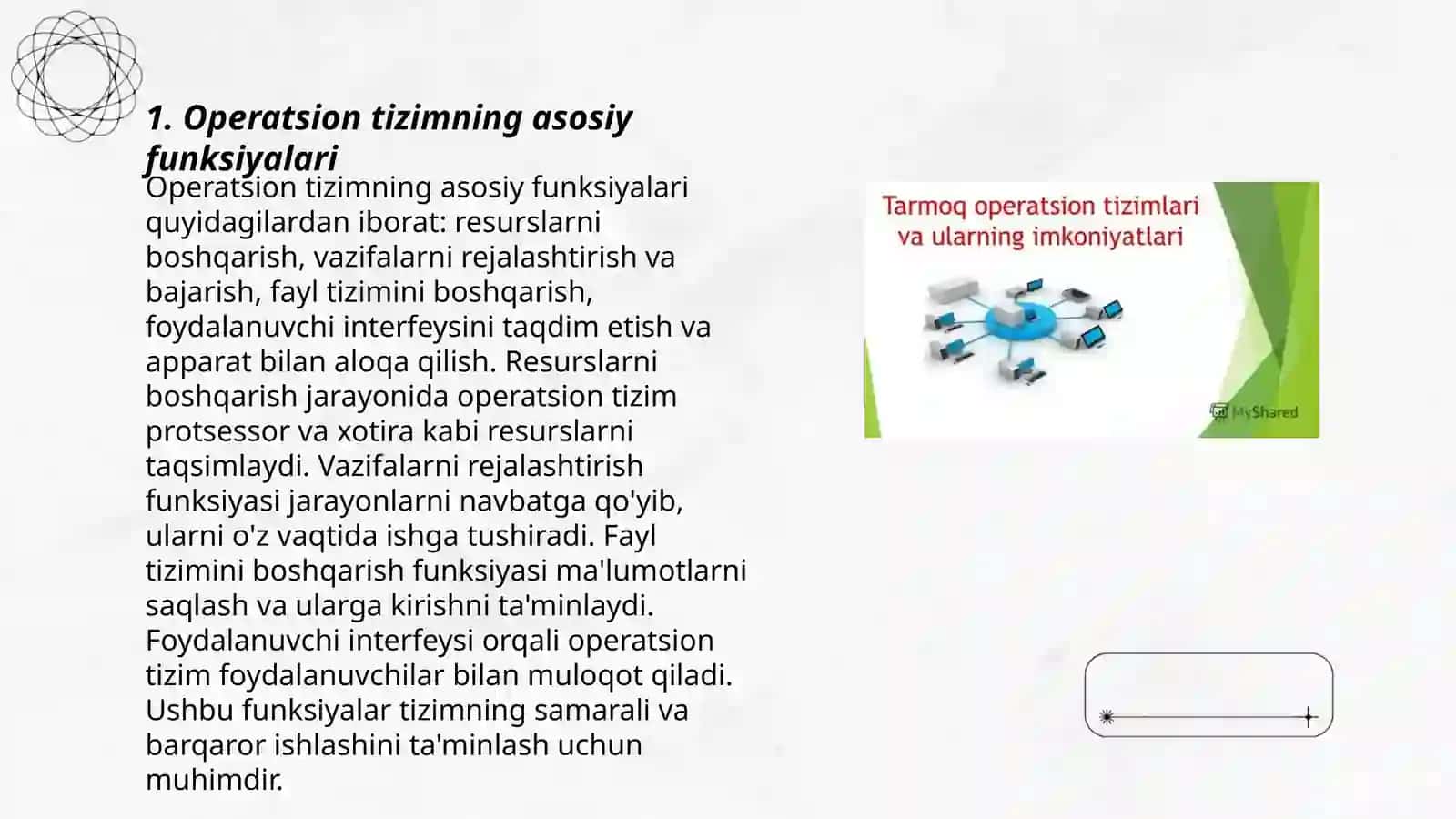 Operatsion tizim va ularning turlari 3