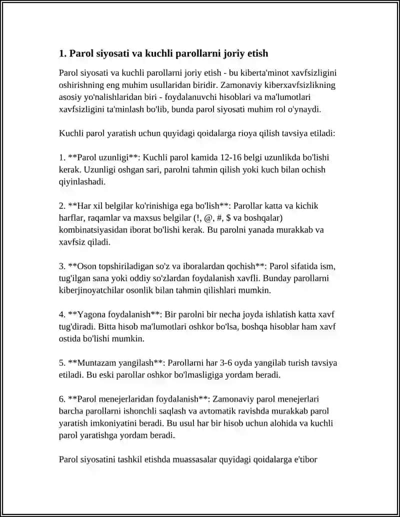 "KIBERXAVFSIZLIKNI TA'MINLASH USULLARI" 3