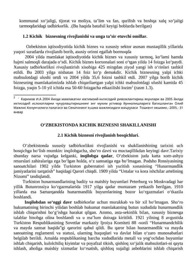 Kichik biznesning mohiyati 3