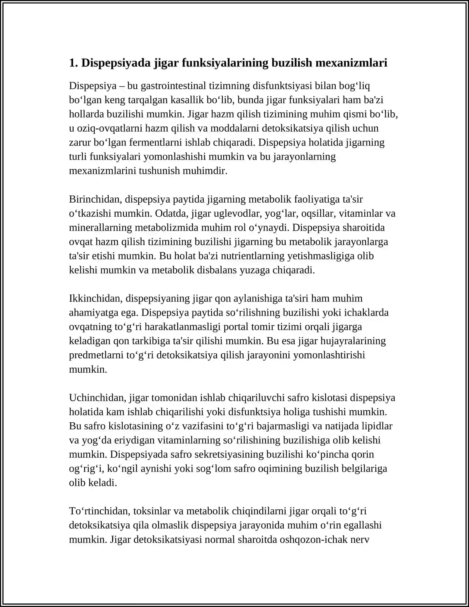 DISPEPSIYADA JIGAR PATOFIZIOLOGIYASI 3