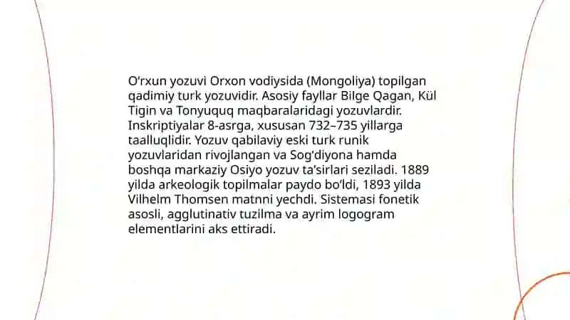 Oʻrxun - enasoy- gulbarjin, uygʻur arab yozuvi 3