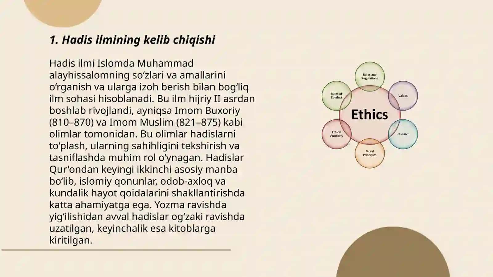 Hadis ilmi va uning tarbiyaviy ahamiyati 3